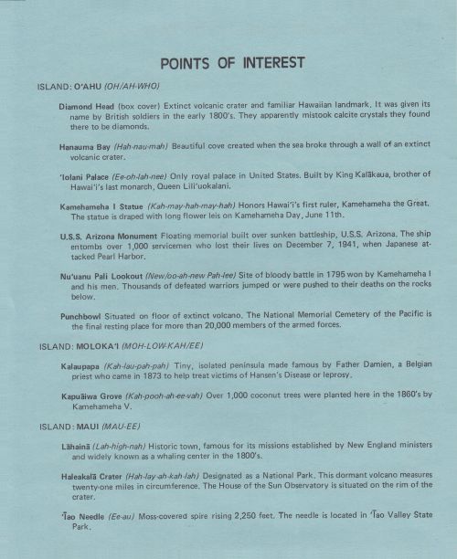 Discover Hawaii Rules Page 6