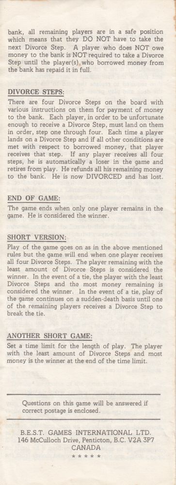 Divorce Rules Page 4