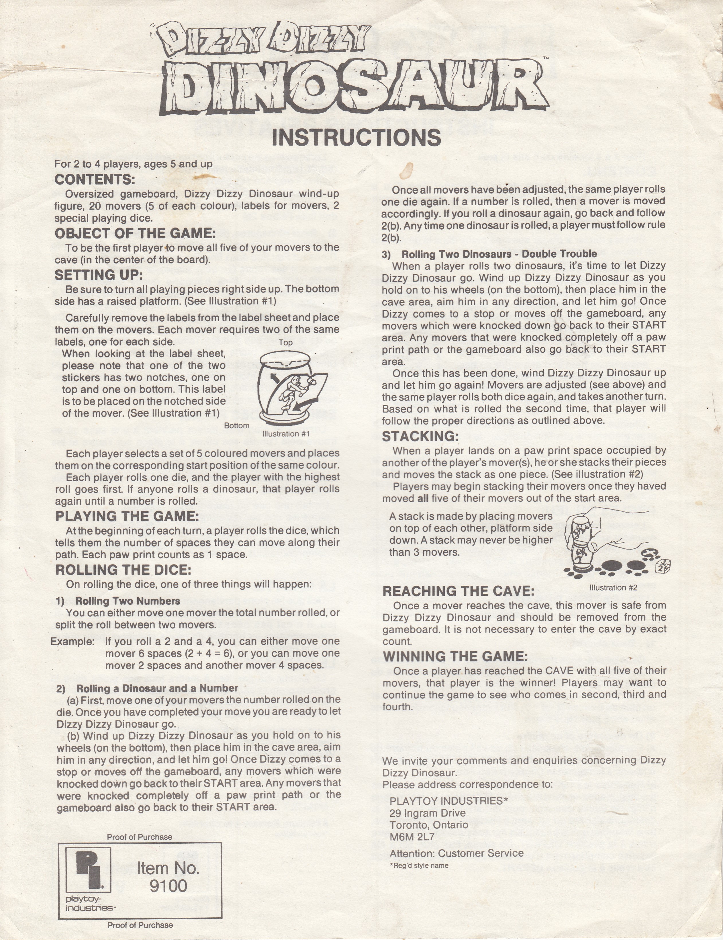 Dizzy Dizzy Dinosaur Rules Page 1