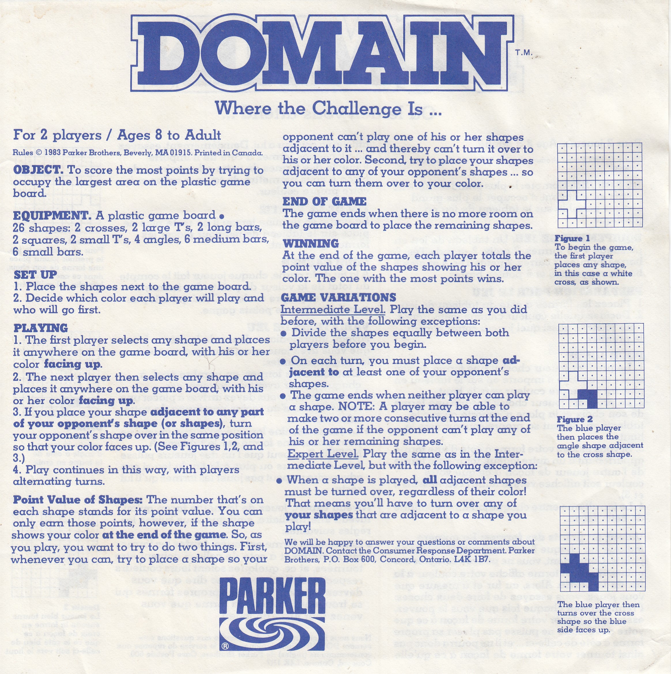 Domain Rules Page 1