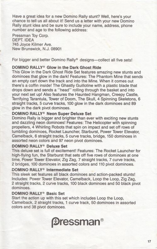 Domino Rally Rules Page 19
