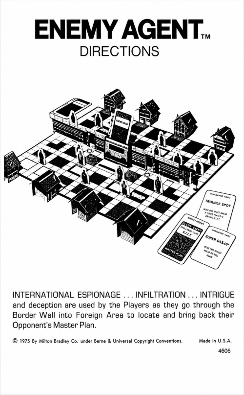 Enemy Agent Rules Page 1