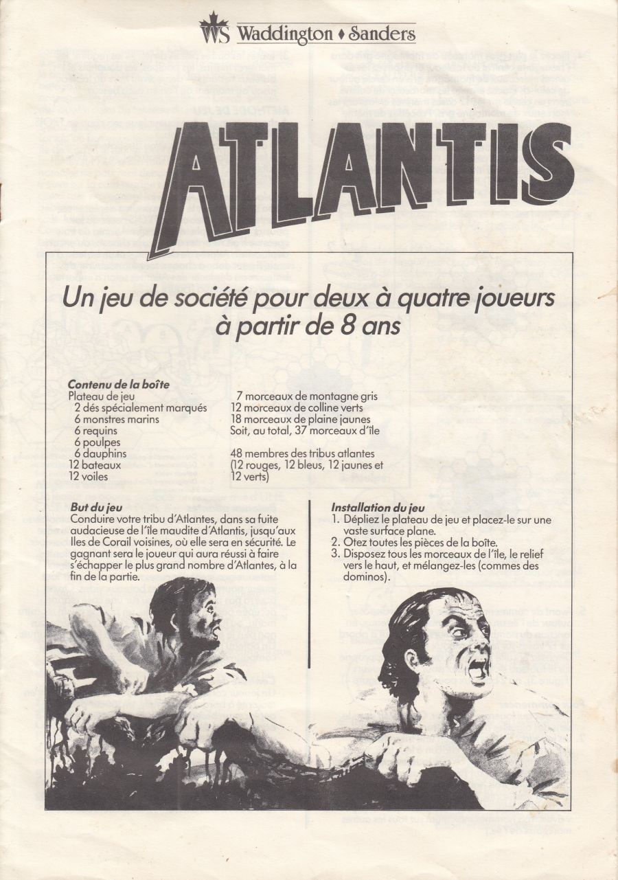 Escape from Atlantis Rules Page 1