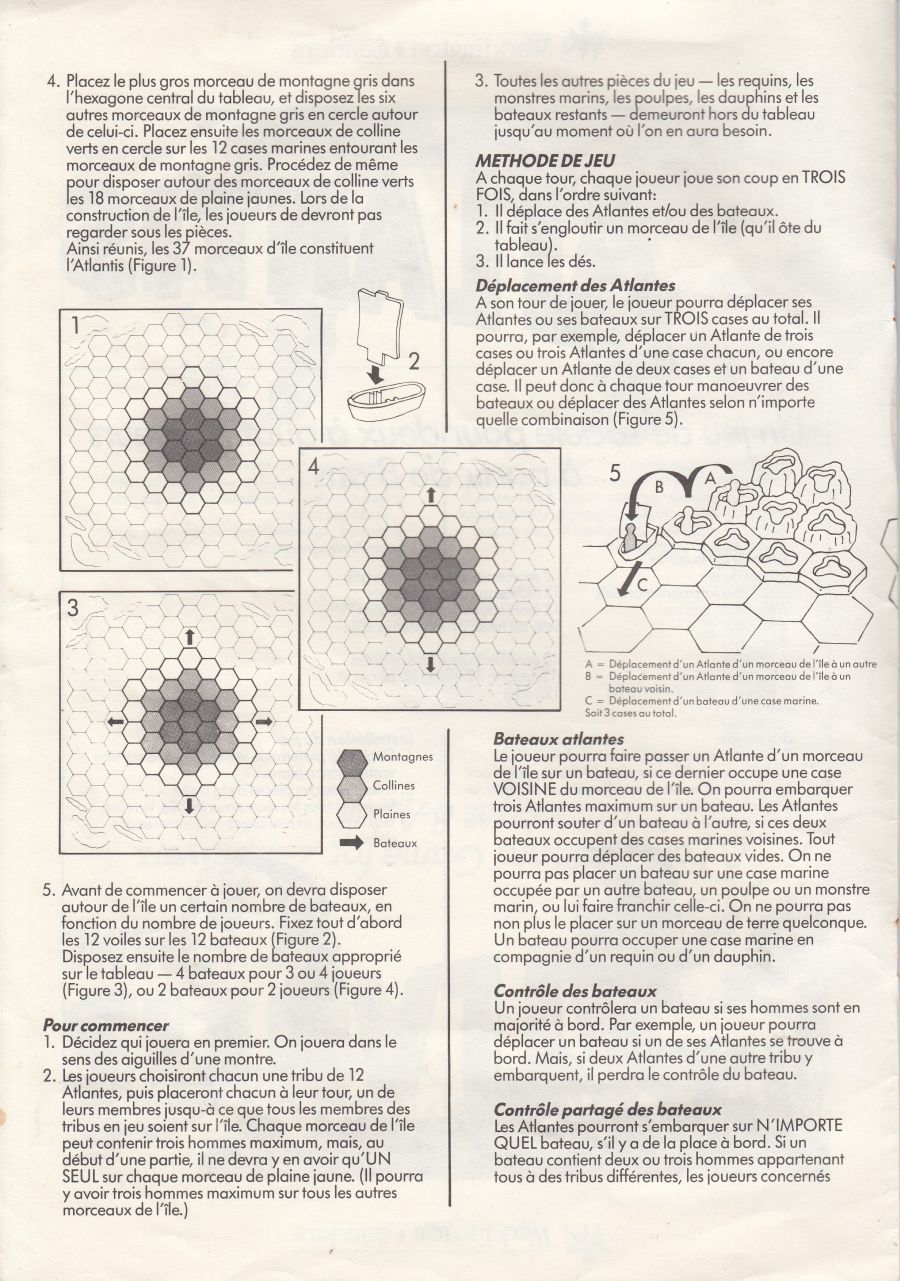 Escape from Atlantis Rules Page 2