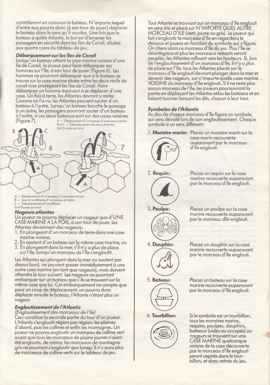 Escape from Atlantis Rules Page 3
