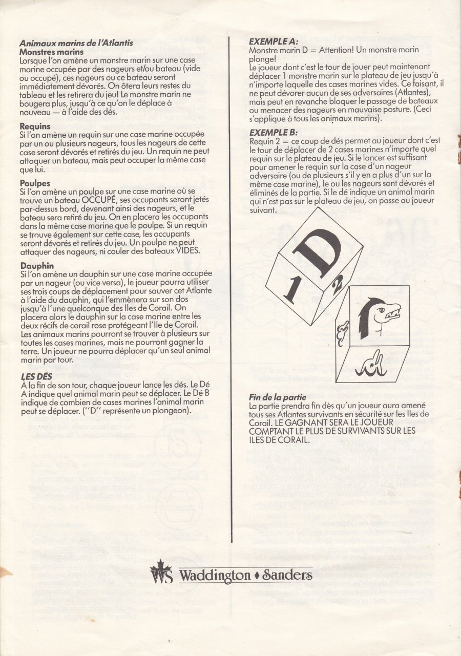 Escape from Atlantis Rules Page 4