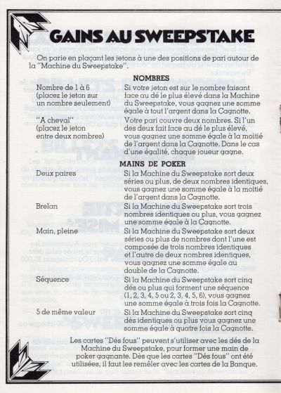 Coup de Dés Rules Page 6