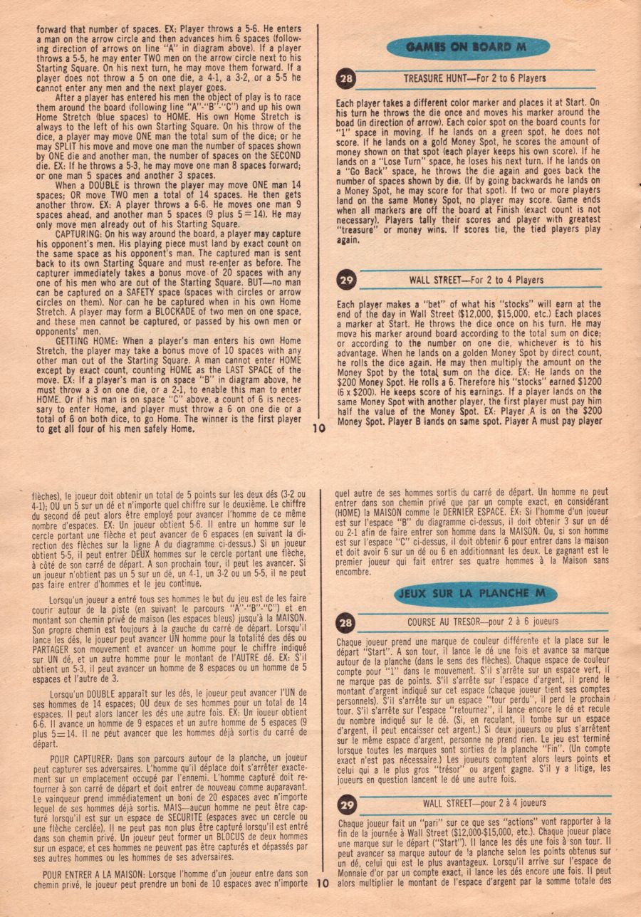 Game Chest (56 ) Rules Page 10