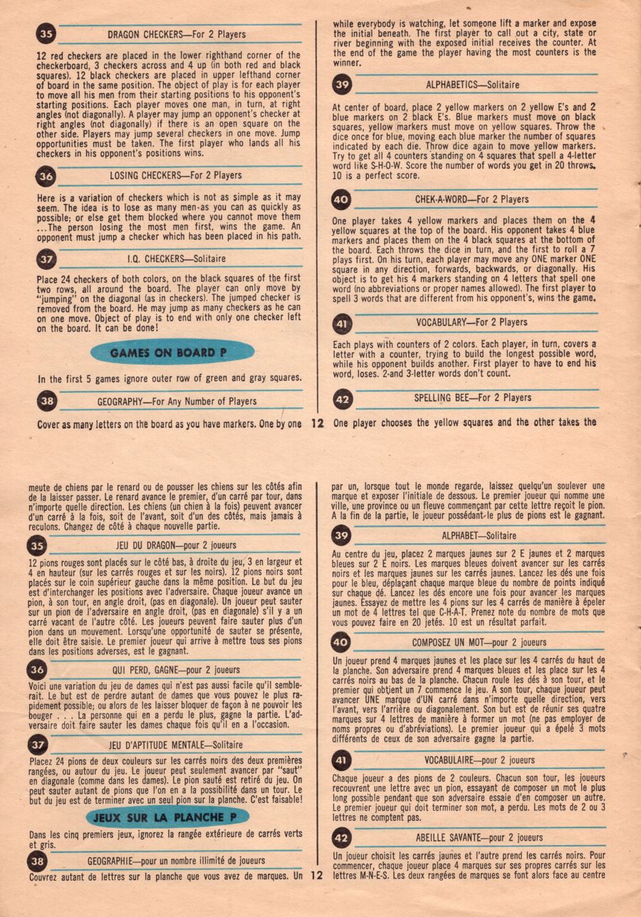 Game Chest (56 ) Rules Page 12