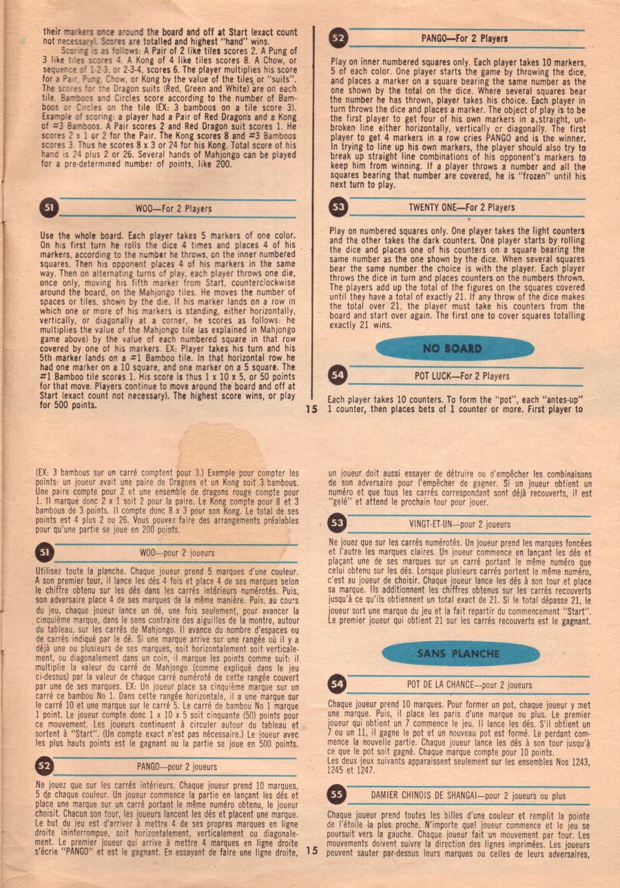 Game Chest (56 ) Rules Page 15
