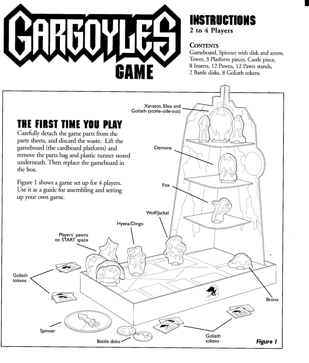 Gargoyles Rules Page 1