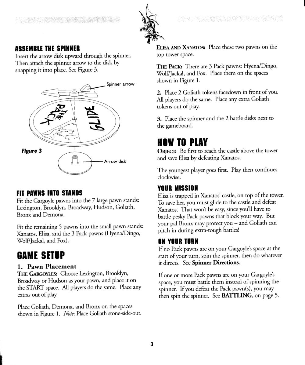 Gargoyles Rules Page 3