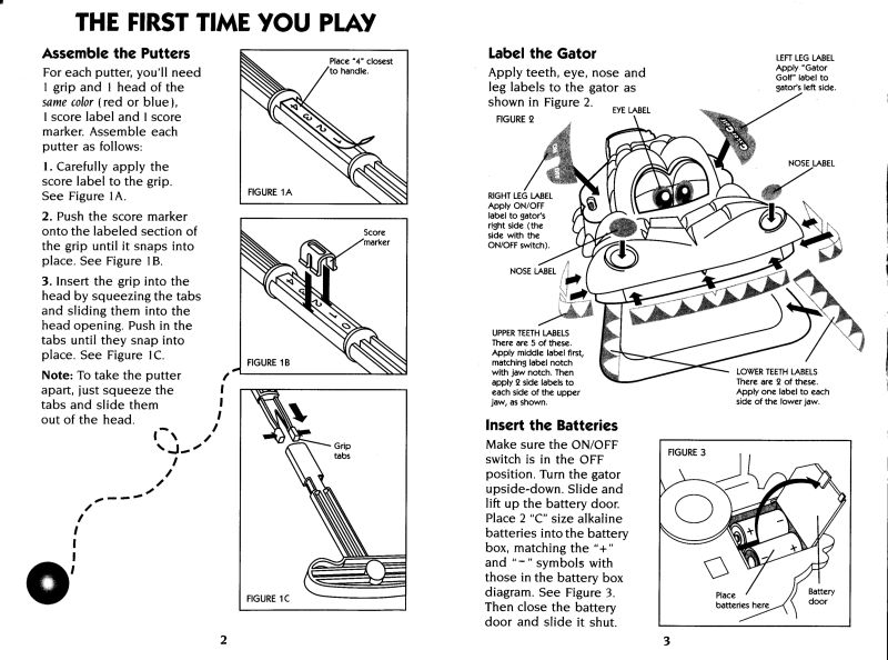 Gator Golf Rules Page 2