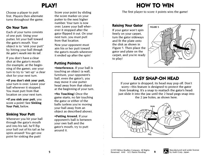 Gator Golf Rules Page 4