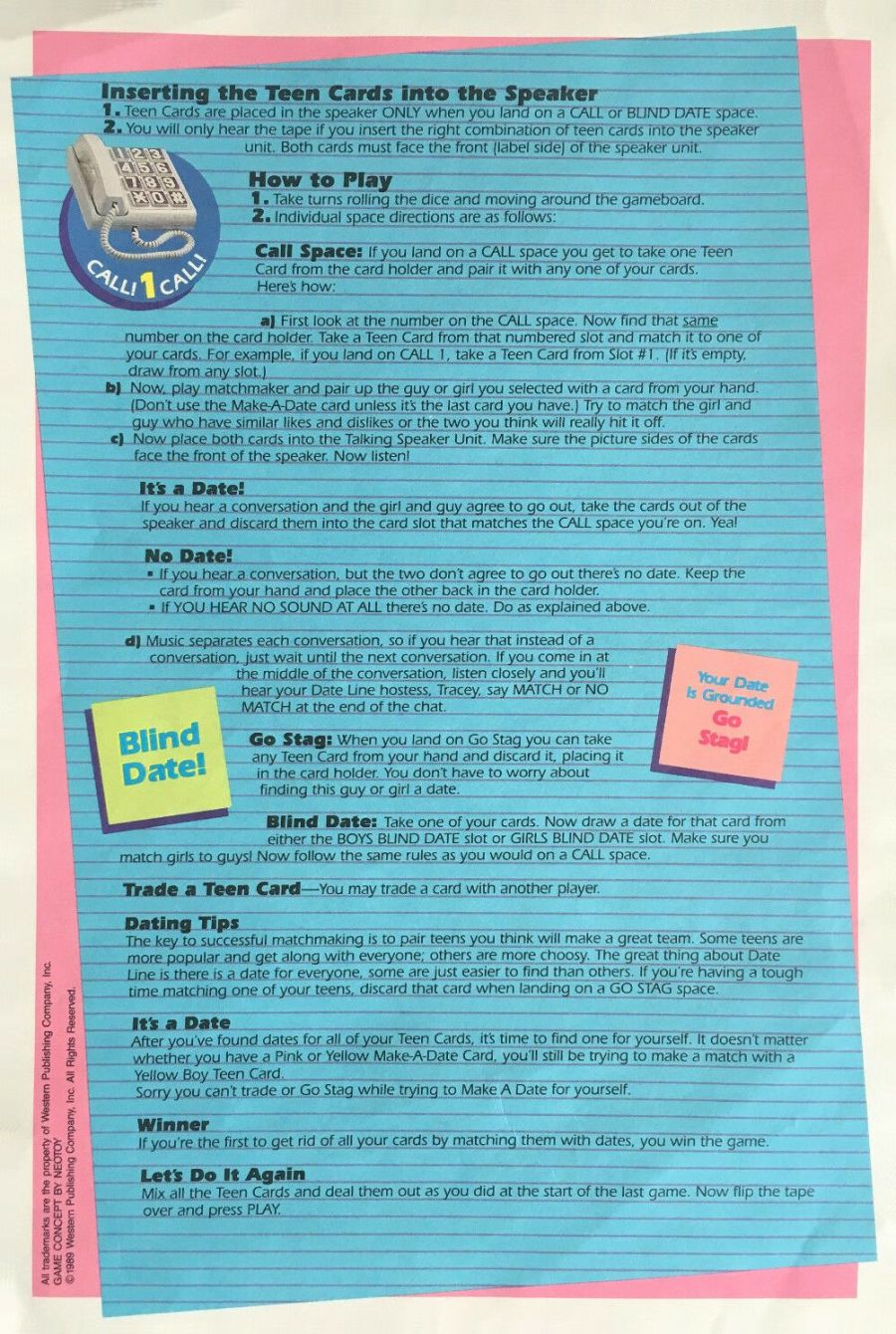 Girl Talk - Date Line Rules Page 2