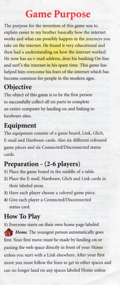 Glich Rules Page 1