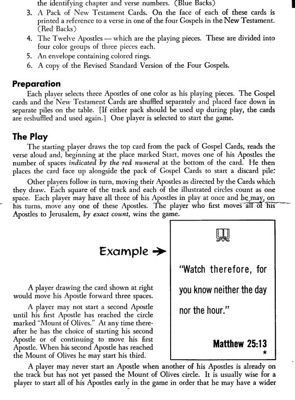 Going to Jerusalem Rules Page 2