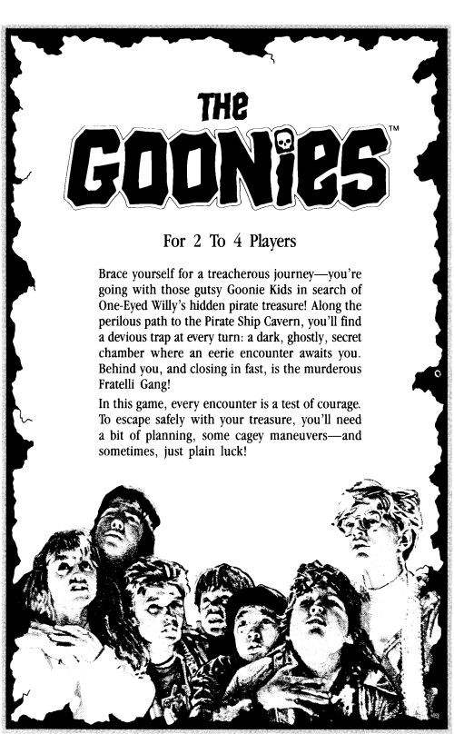 Goonies Rules Page 1