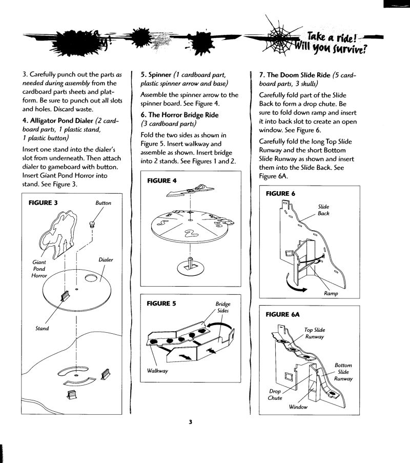 Goosebumps - One Day at Horrorland Rules Page 3