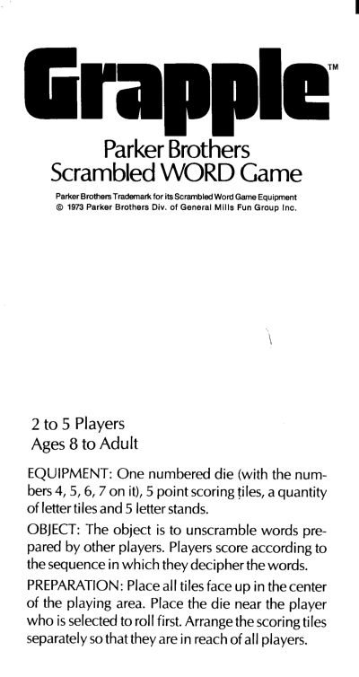 Grapple Rules Page 1