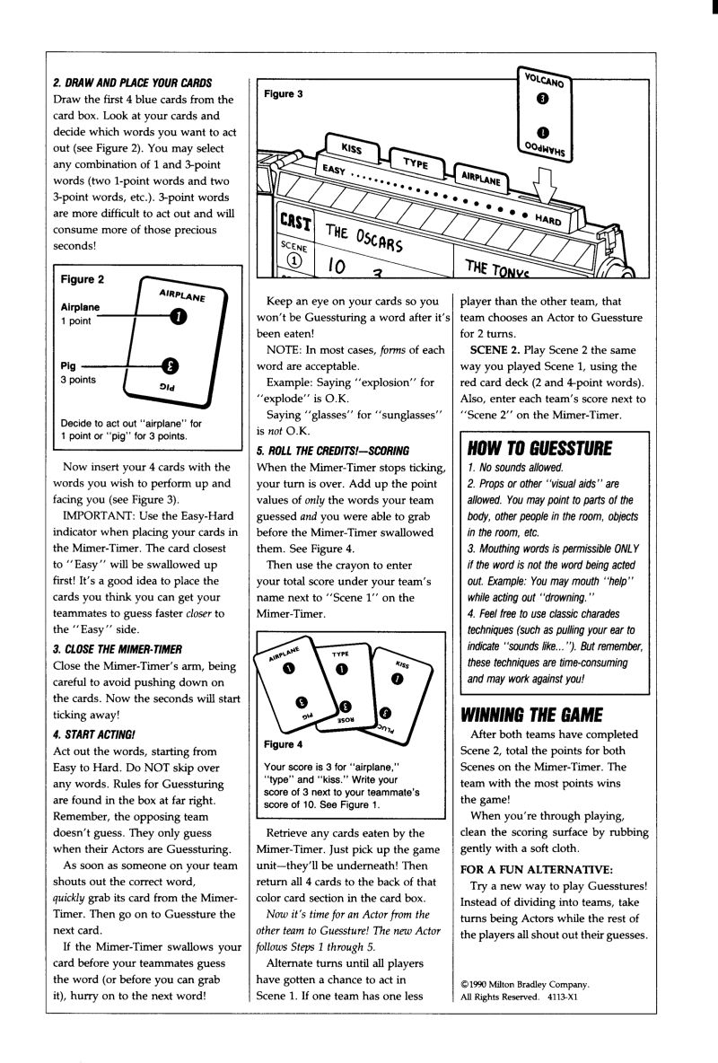 Guesstures Rules Page 2