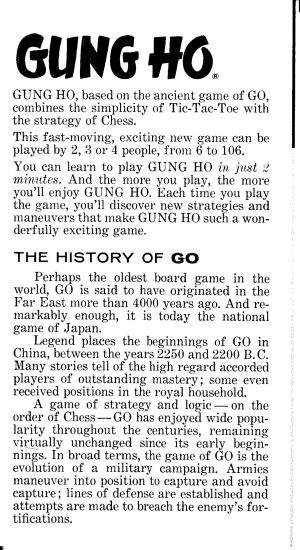 Gung Ho Rules Page 1