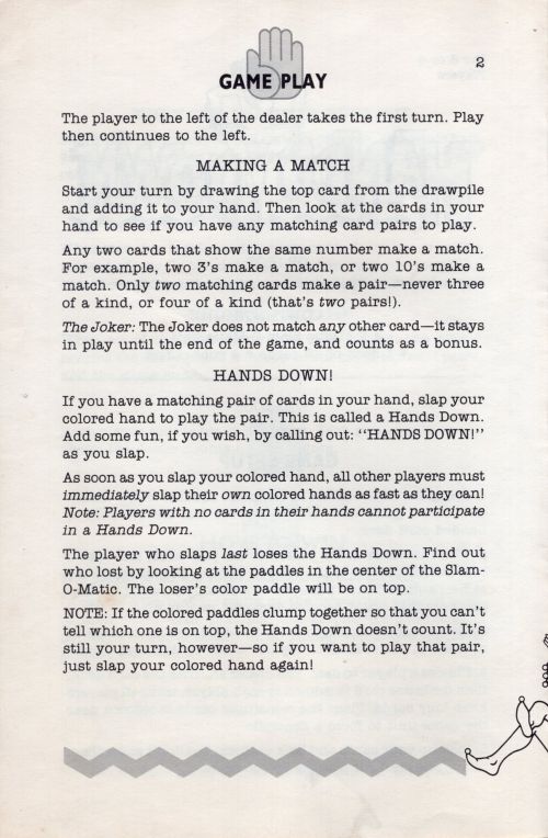 Hands Down Rules Page 2