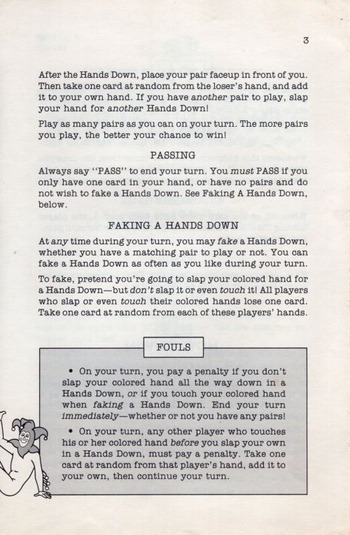 Hands Down Rules Page 3