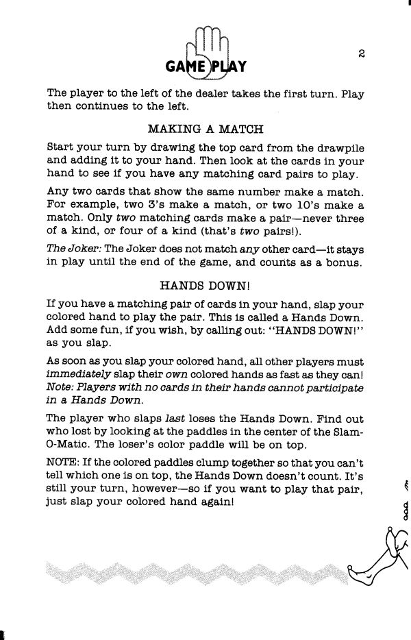 Hands Down Rules Page 2