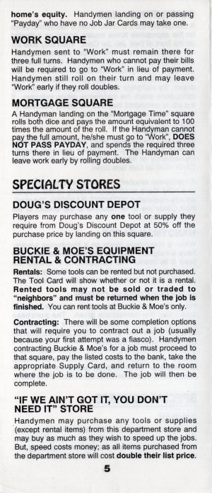 Handyman Rules Page 5
