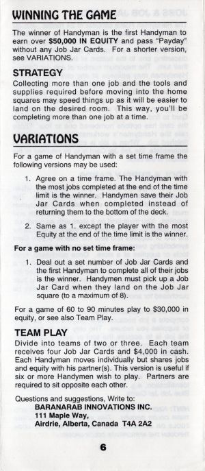 Handyman Rules Page 6