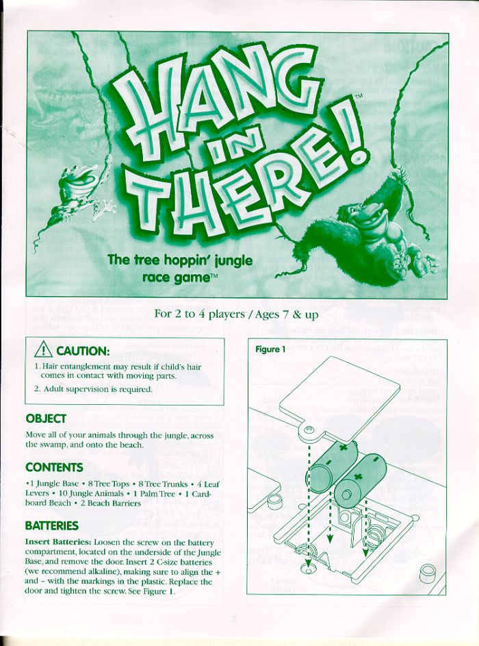 Hang in There Rules Page 1