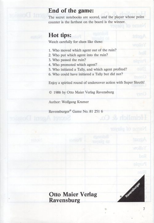 Heimlich & Co. Rules Page 7