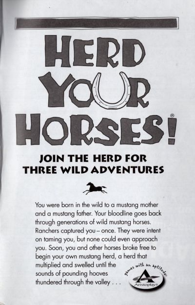 Herd Your Horses! Rules Page 1