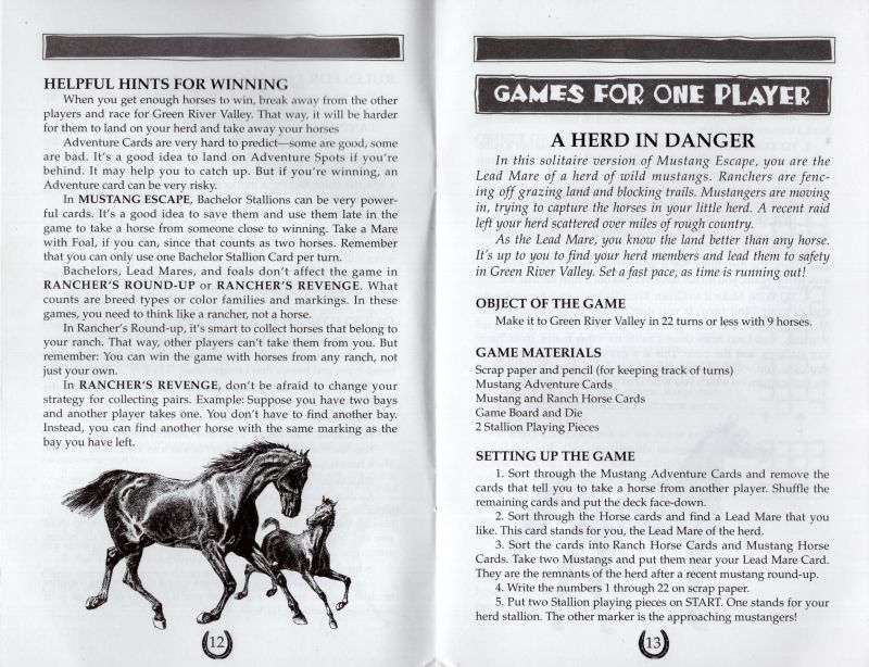 Herd Your Horses! Rules Page 7