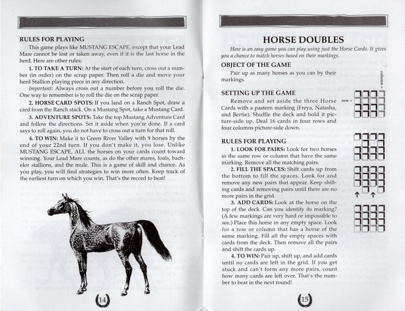 Herd Your Horses! Rules Page 8