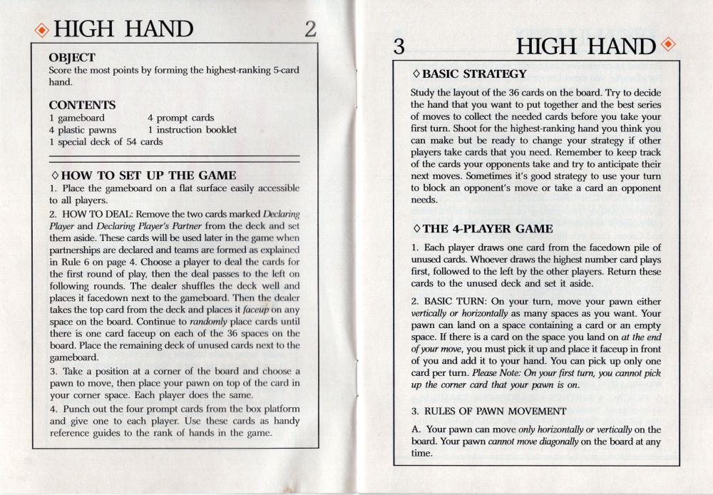 High Hand Rules Page 2