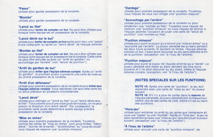 Hockey Card Game Rules Page 4