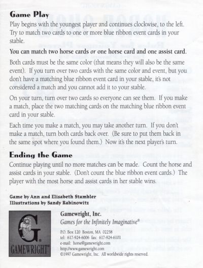 Horse Show Rules Page 4
