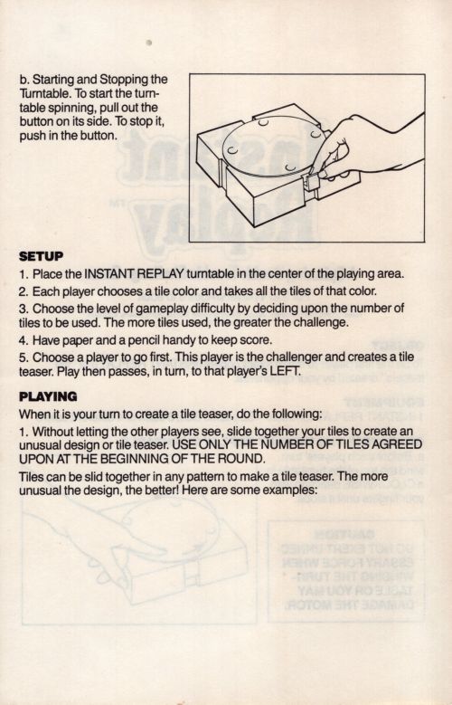 Instant Replay Rules Page 2