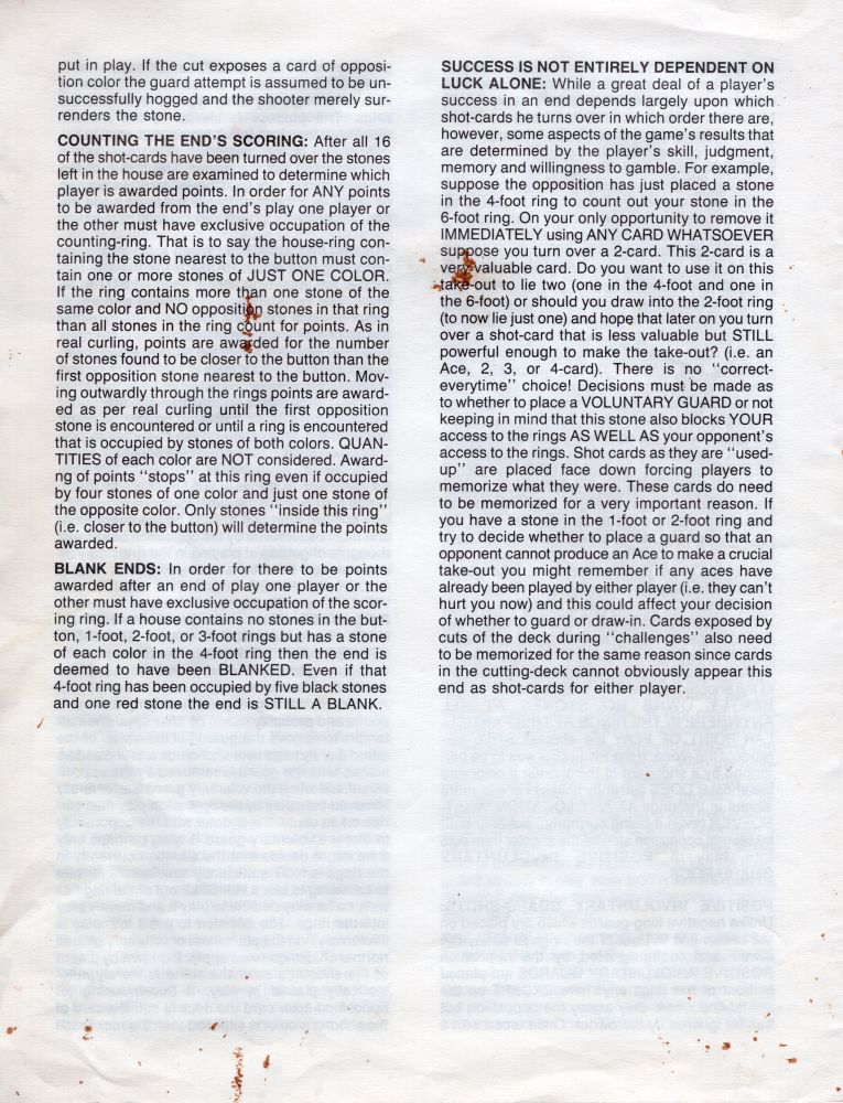 International Challenge Curling Rules Page 4