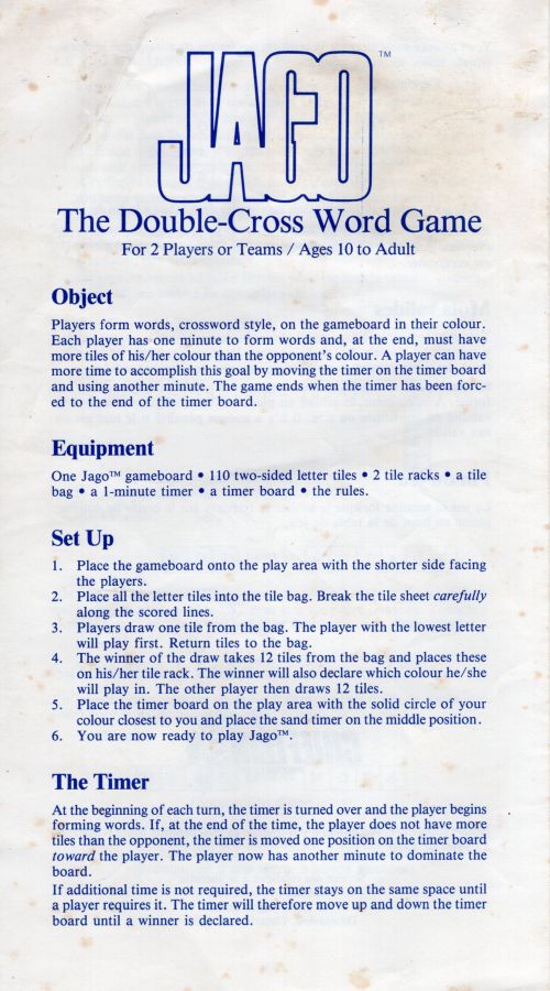 Jago Rules Page 1