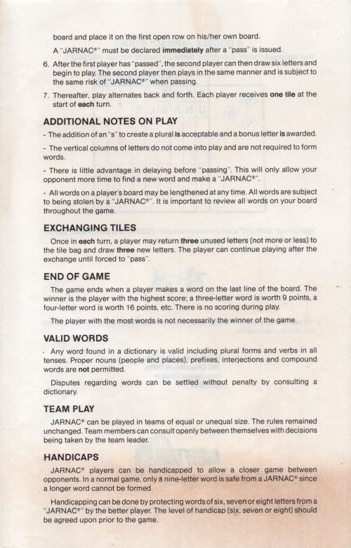 Jarnac Rules Page 3
