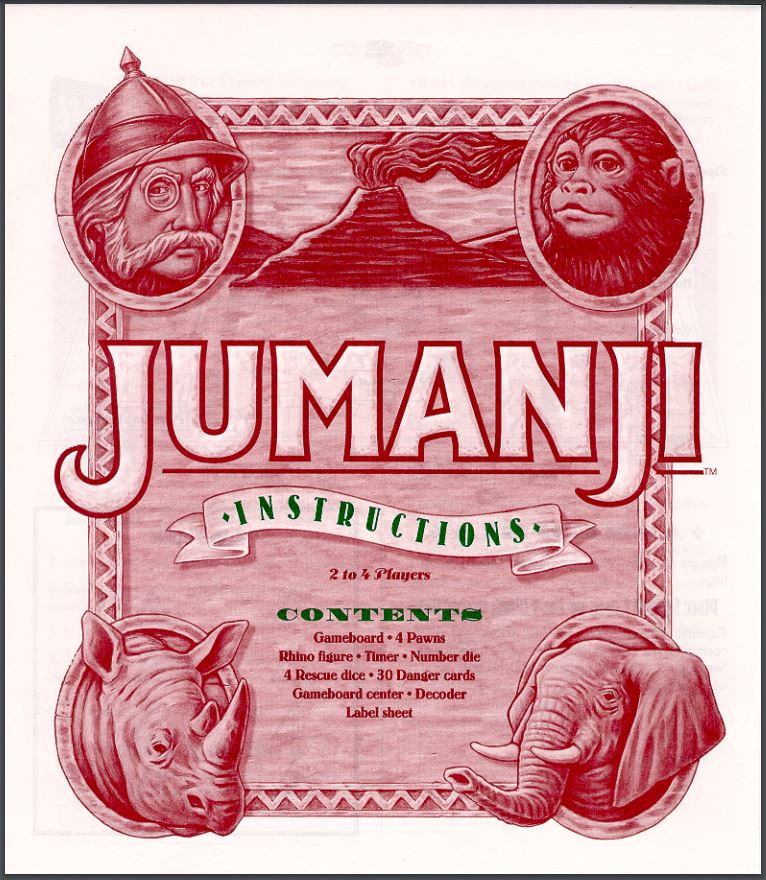 Jumanji Rules Page 1
