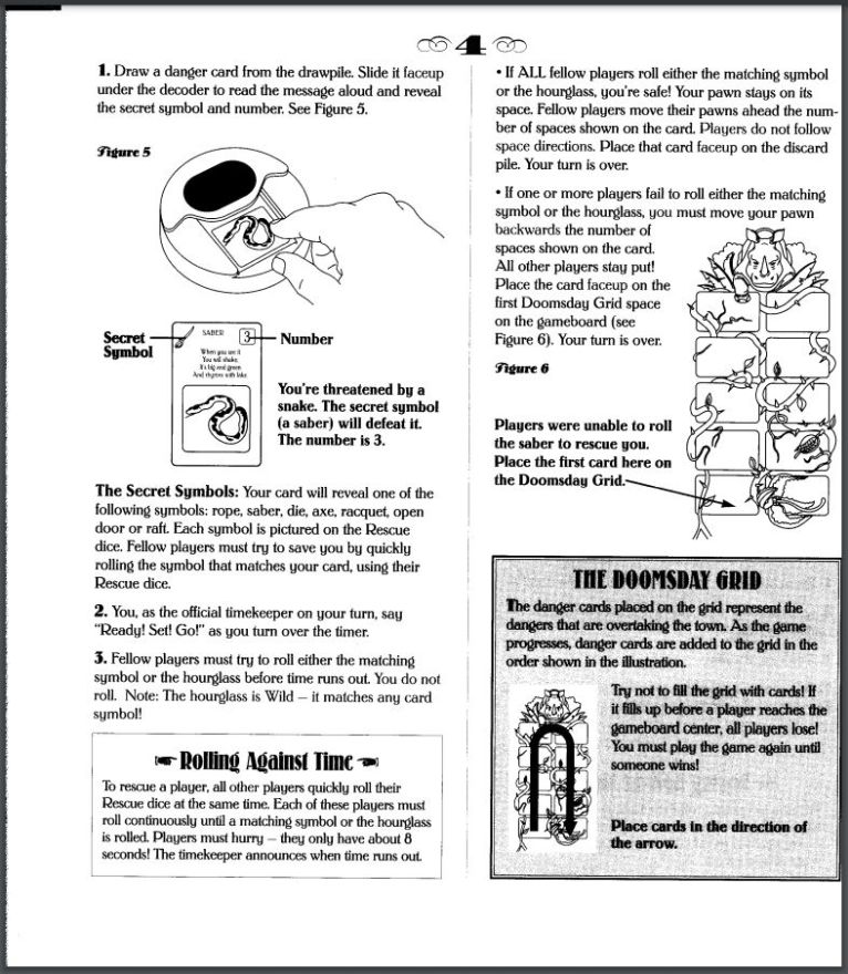 Jumanji Rules Page 4