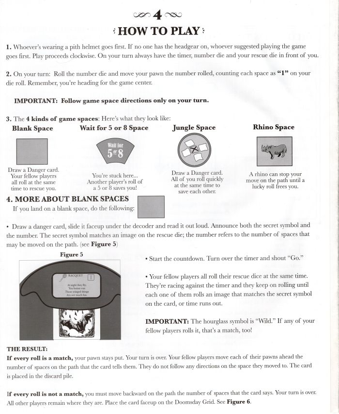Jumanji Rules Page 4