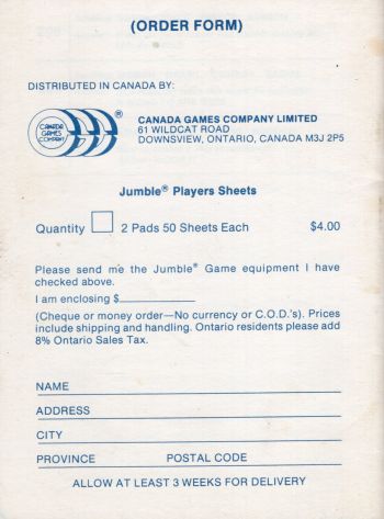 Jumble Rules Page 17