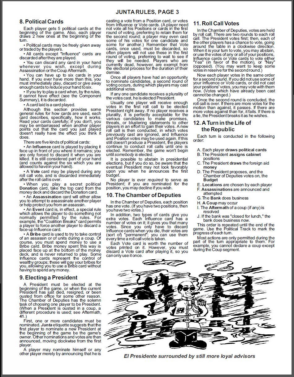 Junta Rules Page 3