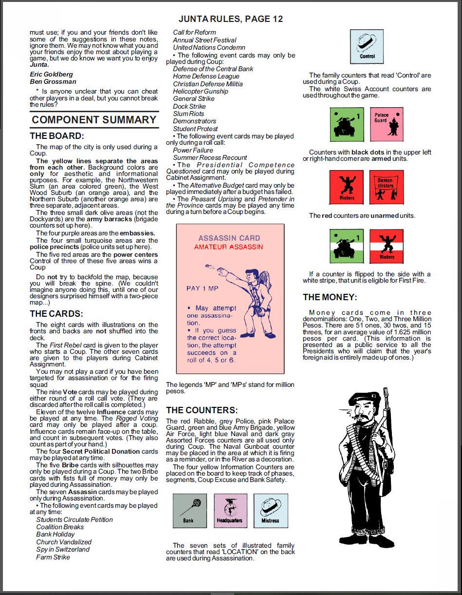Junta Rules Page 12