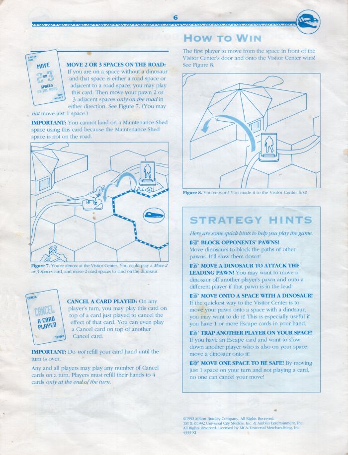 Jurassic Park Rules Page 6